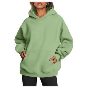 Sudadera con Capucha para Mujer 2025, Bolsillo Canguro, 100% Poliéster, Felpa Transpirable, Ecológica, Forrada, con Insignia, Invierno, Otoño, OEM, ODM, Moda - Product Image 3