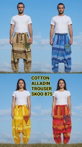 Pantalones Harem de Algodón Estilo Bohemio, Modernos y a la Moda, para Mujer, Invierno, Cintura Alta Elástica, Transpirables y Ecológicos - Product Image 6