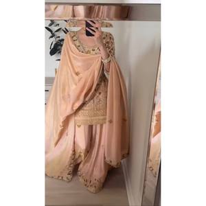 Designer Party Wear XL Top-Plazzo y Dupatta Look Elegante - Product Image 2