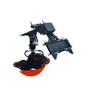 Mini Grapa Giratoria Estilo Toro para Minicargadora, Apertura de 59 Pulgadas, Capacidad de Elevación de 1500 LB, Equipo de Manipulación de 1.5 Toneladas - Product Image 6