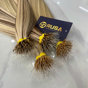 Extensions de cheveux à pointes souples en gros d'usine, Super Double Drawn, cuticules alignées, cheveux humains vierges vietnamiens bruts - Product Image 6