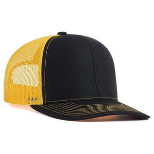 Gorras de Béisbol de Malla Transpirable para Adultos, Color Negro Sólido, con Logotipo Personalizado, para Deportes al Aire Libre, OEM ODM, Novedad 2026 - Product Image 1