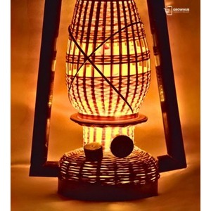 Linternas de Bambú Aqdus Saleem al por Mayor |   Luces Decorativas Rectangulares Hechas a Mano, Ecológicas y Duraderas - Product Image 5