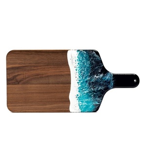 Tabla de Cortar Rectangular de Resina Ecológica y Duradera con Mango de Madera, Multifuncional para Cocina y Hotel, Precio de Fábrica - Product Image 5