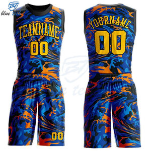 Wholesale Custom Plus Size Breathable Printed Basketball Jerseys Sleeveless OEM Team Sportswear Quick Dry Custom Logo Basketball - Product Image 2