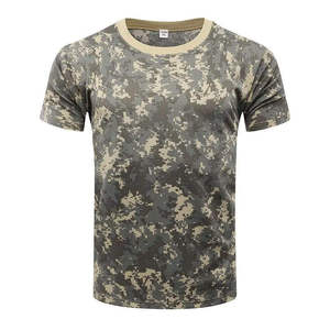 เสื้อยืดลายพรางแขนยาวสำหรับตกปลาเสื้อยืดผ้าฝ้ายลายพรางสำหรับ100% ใส่ได้ทั้งชายและหญิง - Product Image 2