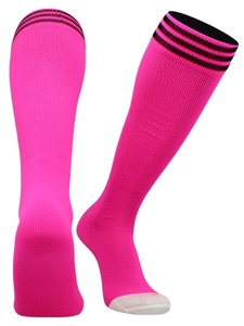 Polyester Athletic Socks Custom Made Logo Packaging Anti <b>Slip</b> Running Long Stocking Plus Size Solid Color Sports Socks - Product Image 1
