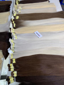 ผมต่อแบบ100% ขนาด24นิ้วผมดิบสีอ่อน100กรัม - Product Image 6