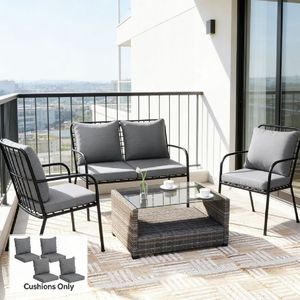 Set di Cuscini Natalizi Antidecubito da 4 Pezzi, Cuscini Massaggianti Personalizzati in Cotone 100% e Poliestere Non Tessuto, Tecniche di Cucitura e Lavorazione a Maglia - Product Image 6
