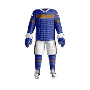 Personalized Breathable Polyester Tackle Twill Digital Print Ice Hockey Jersey Custom Team Name Front Logo Design Your Own Set - Product Image 3