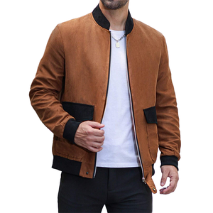 Nouvelle veste de basket-ball en coton d'hiver pour hommes, veste varsity pour femmes, veste de couple avec broderie et manches en cuir PU - Product Image 1