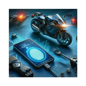 Contrôle d'accès par empreintes digitales pour la sécurité des motos Traqueur de sécurité GPS AI pour le suivi intelligent de la sécurité des motos à long terme - Product Image 2