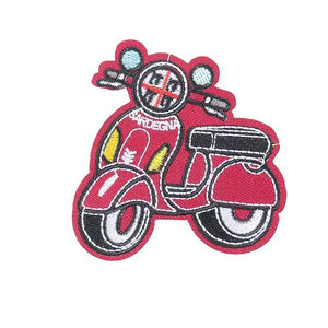 Patch brodé personnalisé en gros, thermocollant ou à coudre, avec logo 3D, pour vestes, chemises, jeans et casquettes - Product Image 5