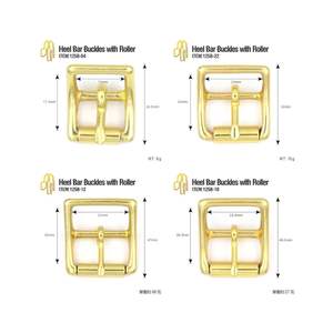 Mousqueton en laiton étanche Boulon pivotant à œil rond avec anneaux à rouleaux Boucles de barre centrale Dees - Product Image 2