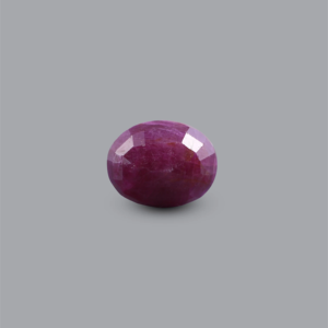 9 Carat Natural African Ruby Oval Cut Loose Gemstone for Fine Jewelry - Product Image 2