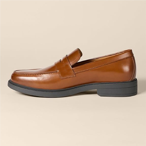 Wholesale New Fashion Business Casual Lace-up Toe Box Plaid Autumn <b>Lightweight</b> Leather <b>Shoes</b> <b>for</b> <b>Men</b> - Product Image 2