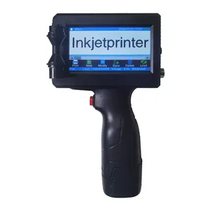 High Quality Thermal Inkjet Portable Expiry Date Hand Jet Batch Coding Machine Handheld Hand Held Inkjet Printer