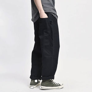 Pantalones de chándal casuales personalizados al por mayor, estilo baggy, con efecto deslavado, 100% algodón, de peso pesado, estilo hip hop para hombre - Product Image 3