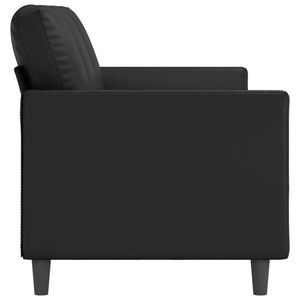Sofá Negro de 3 Plazas para Sala de Estar - Product Image 4