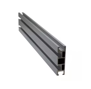 Profilé d'extrusion en aluminium carré, section creuse rectangulaire, canal en U, avec revêtement en poudre personnalisé pour la construction - Product Image 2