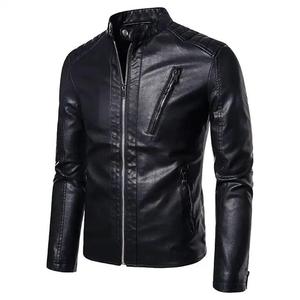 Chaquetas de Cuero Genuino para Hombre, Acabado Liso, Resistentes y Duraderas, Sensación Suave y Cómoda, AI-LJ-026 - Product Image 4