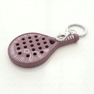 Llavero de Goma Personalizado con Forma de Raqueta de Pádel, Diseño en Relieve 2D, Artículo Promocional Duradero, Logotipo Personalizado - Product Image 5