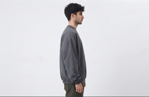 เสื้อแจ็คเก็ตกันลมทรงหลวมสำหรับผู้ชาย ผ้าไนลอนโพลีเอสเตอร์ 100% ระบายอากาศได้ดี กันฝน แขนยาว คอกลม ทรงหลวม - Product Image 2