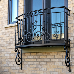 Custom Wrought <b>Iron</b> Balcony Railings That Enhance Curb Appeal With Superior Safety, Timeless Charm and Lasting Durability - Product Image 4