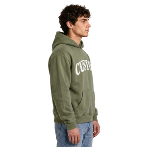 Sudadera con Capucha de Forro Polar Cepillado para Hombre, Cálida, Estilo Casual de Invierno, Venta al por Mayor, Proveedor de Ropa de Fábrica - Product Image 5