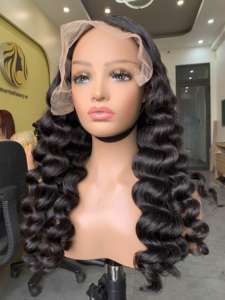 Vietnamita 100% sin procesar rizado Jerry Curl Remy Hair el estilo en cabello humano - Product Image 5