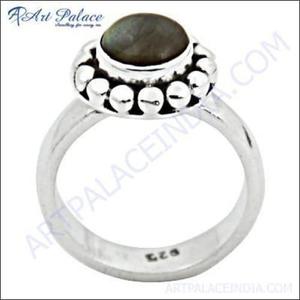 Celeb Style Labradorite Gemstone <b>925</b> <b>Silver</b> <b>Ring</b> Ethnic <b>Rings</b> Labradorite <b>Rings</b> - Product Image 1