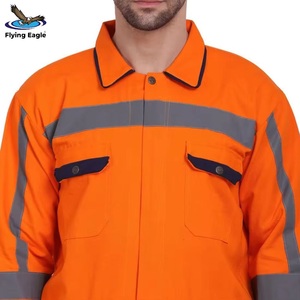 Custom Reflective Workwear <b>Uniform</b> High Visibility Waterproof Jacket Pants <b>Construction</b> Clothing - Product Image 4
