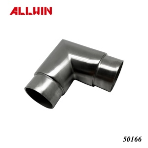 ALLWIN 50165 304 316 Stainless Steel 135 Degree Round Tube Joiner Connector 38.1 42.4 50.8mm - Product Image 4