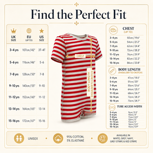 Special Kids Inclusive Wear Short Sleeve Striped Adaptive Bodysuit | Sensory Clothing Organic Cotton Stretch Breathable Unisex - Product Image 4