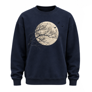 Men <b>Halloween</b> Casual Festival Warm Heavyweight Brushed Cotton Fleece Pullover Graphic <b>Sweatshirt</b> Oversized Crewneck Top - Product Image 1