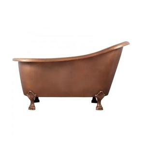 Vente flash : Baignoire moderne en cuivre, baignoire en métal artisanale avec finition résistante à la corrosion pour une décoration de salle de bain contemporaine - Product Image 3