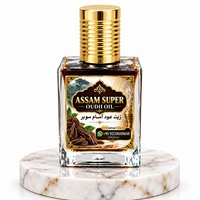 Huiles Aloura, huile de Super Oudh d'Assam de luxe, naturelle, biologique, 100% pure, distillée à la vapeur, flacon carré