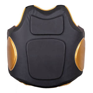 Protège-corps de boxe professionnel unisexe en cuir, modèle 2026, avec col personnalisé, poids lourd - Product Image 3