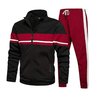 Premium Unisex Full <b>Zip</b> <b>Hooded</b> Sports Tracksuit Set Custom Athletic Jacket Jogger Pants Casual Gym Wear 100% Cotton Quick Dry - Product Image 5