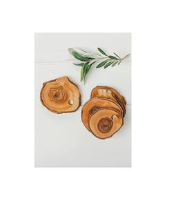 Hand Polished Wooden <b>Drink</b> <b>Coaster</b> For Coffee Table Protection With Natural Wood Texture And Stylish Look - Product Image 1