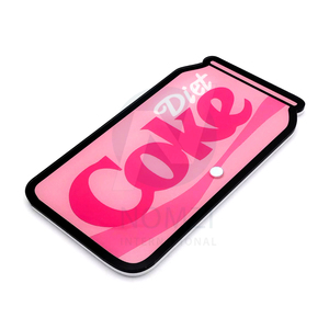 Últimas Extensiones de Pestañas con Logotipo Personalizado, Bandejas de Pestañas de Acrílico y Vidrio Ecológicas, Diseño de Lata de Coca-Cola, Soporte para Extensiones de Pestañas - Product Image 5