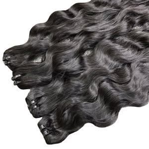 Gros 100% Vierge Cheveux Haute Qualité Vague Naturelle Grand Stock Vietnamien Brut Cheveux Teints TRAME - Product Image 1