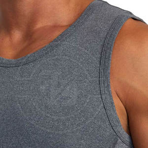 Camiseta sin Mangas para Hombre, Cuello Redondo, Tejido Transpirable de Algodón/Poliéster, Informal, Deportiva, Ligera y de Secado Rápido, Superventas - Product Image 4