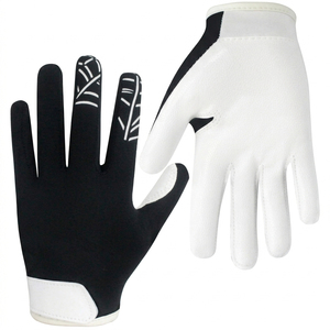 Gants de football américain personnalisés en cuir synthétique respirant et antidérapant pour adultes et jeunes, avec poignée de réception et crochet - Product Image 5