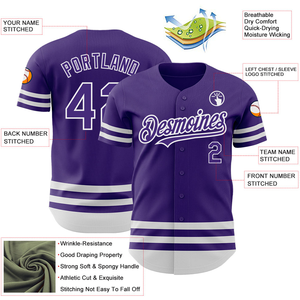 Newly Sports Baseball Jerseys Full Button Down Style Jerseys V Neck Short Sleeve Jerseys High Comfortable Breathable Shirt - Product Image 6