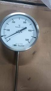 Indicador de Temperatura Bimetálico Baumer BDT |   Termómetro de Acero Inoxidable con Esfera |   Esfera de 150 mm |   -50 a 600 ° C |   IP68 - Product Image 4