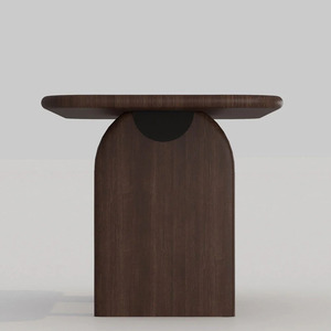 Modern Wooden Rectangle Dining <b>Table</b> with Antique Legs Minimalist Design Stable Home Furniture 6 Seater - Product Image 4