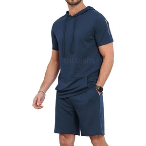 Vente flash : Ensemble sweat-shirt et short de sport décontracté d'hiver, respirant et léger - Product Image 3