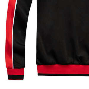 Nouvel ensemble de survêtement élégant pour hommes en molleton de coton, vêtements de sport, tenues de jogging, survêtements à fermeture éclair, fabriqué au Pakistan. - Product Image 3