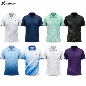 T-shirt décontracté à manches courtes pour homme X Sports City, tricoté, imprimé, couleur unie, maille respirante, 100 % polyester, toutes saisons - Product Image 1